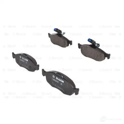 Тормозные колодки, комплект BOSCH 337740 21 395 0986460971 7672D801
