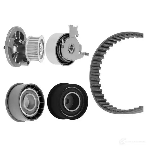 Комплект ремня грм с водяным насосом BOSCH 357566 1987948740 WASSERPUMPEN-SET 87 40