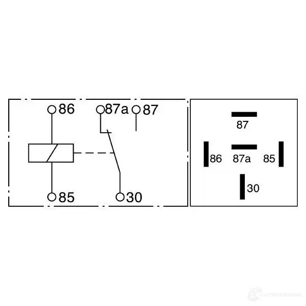 Реле BOSCH 0332204201 323996 LEDW E 3165141984439