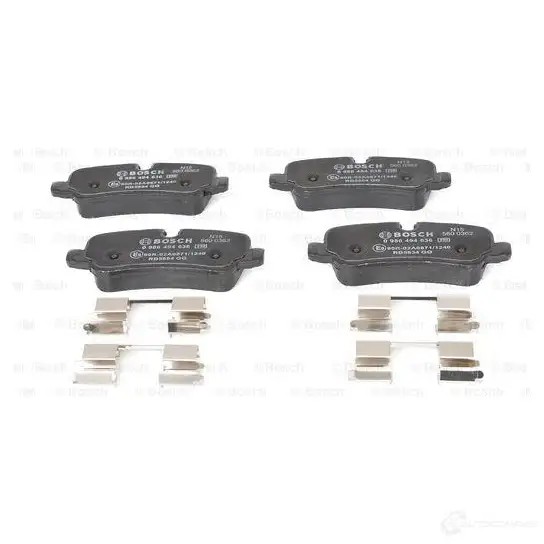 Тормозные колодки, комплект BOSCH 0986494636 8203-D1099 1193483748 24192