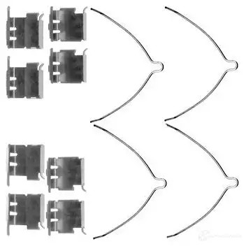 Ремкомплект колодок BOSCH 1987474396 A P451 351835 XF9D9ER