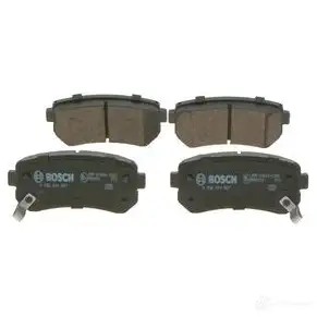 Тормозные колодки, комплект BOSCH 0986494887 1437243470 B4U6 O8