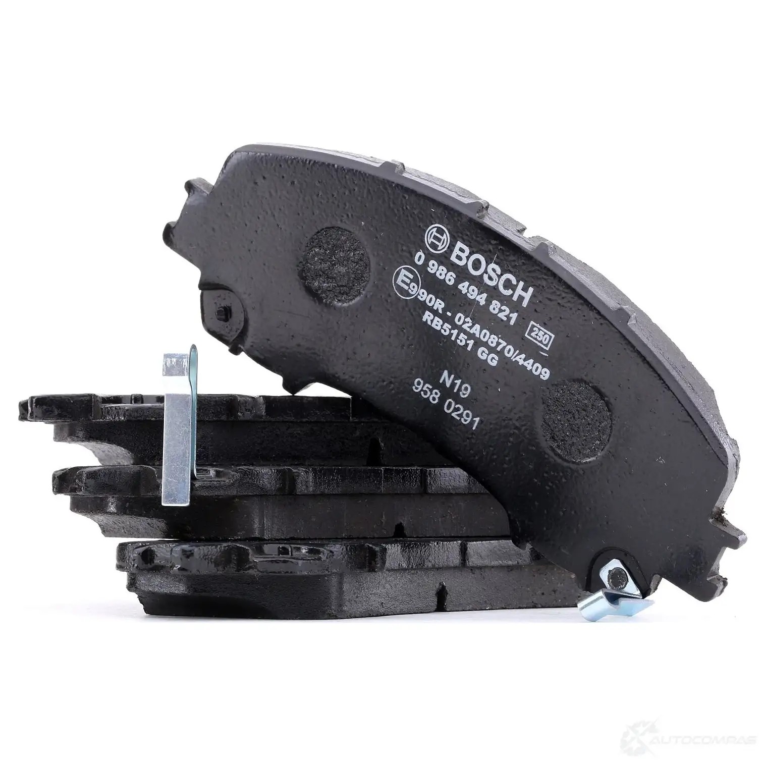 Тормозные колодки, комплект BOSCH BP1995 1193484198 0986494821 25910