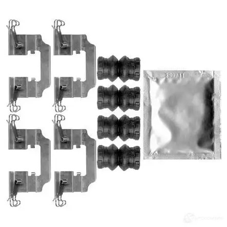 Ремкомплект колодок BOSCH 1987474768 1425135105 AA 7RBU 4047025652803