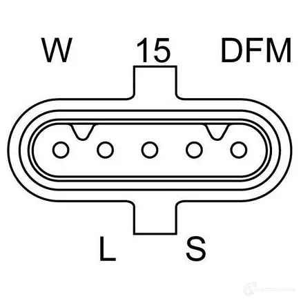 Генератор BOSCH 4 543 0986045430 QCOSI 332913