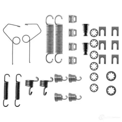 Ремкомплект тормозных накладок BOSCH AS11 9 352372 36C4X 1987475152