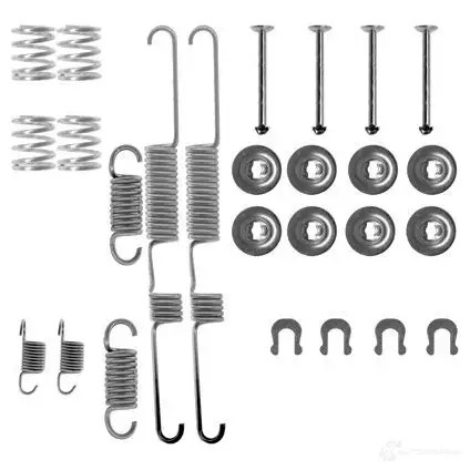 Ремкомплект тормозных накладок BOSCH AS08 1 352335 1987475114 A3HN01