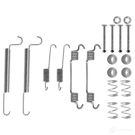Ремкомплект тормозных накладок BOSCH 352436 1987475226 AS 187 RKMY3