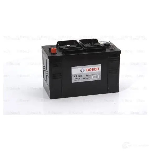 Аккумулятор 90 ач прямая 540 а 12 в 345x172x236 BOSCH 590 041 054 12V 90AH 540A 304421 0092T30310