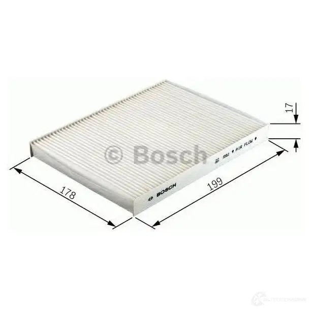 Салонный фильтр BOSCH M 2172 29P7JV1 351088 1987432172