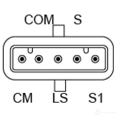 Генератор BOSCH 0986085300 1437240573 M 9ZN1GG