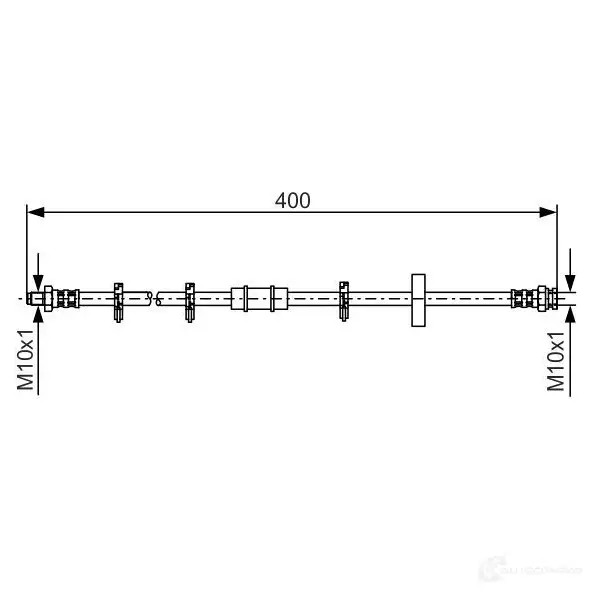Тормозной шланг BOSCH 1987476413 Y9E3O9 352868 BH12 7