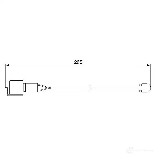 Датчик износа тормозных колодок BOSCH 352185 9 04 1987474904 AP163