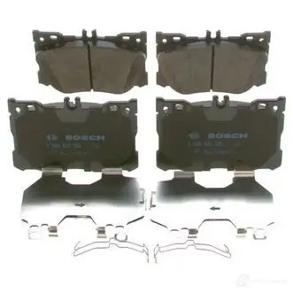 Тормозные колодки, комплект BOSCH 1437243627 0986424335 0 D8KVIC