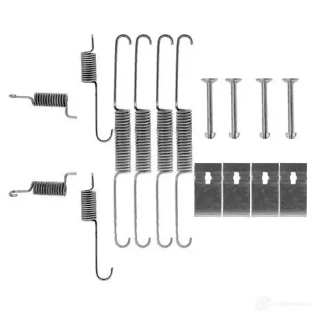 Ремкомплект тормозных накладок BOSCH 1987475169 AS13 5 8BMQON 352387
