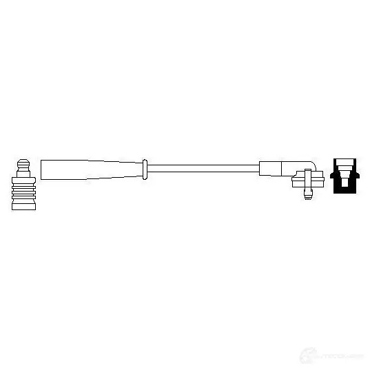 Высоковольтный провод зажигания BOSCH 335260 0986356104 QBYGMYY FD 40