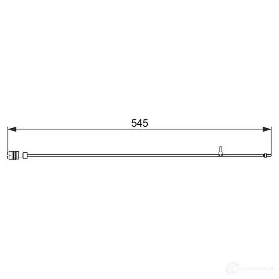 Датчик износа тормозных колодок BOSCH 351970 3CL720 1987474561 AP33 8