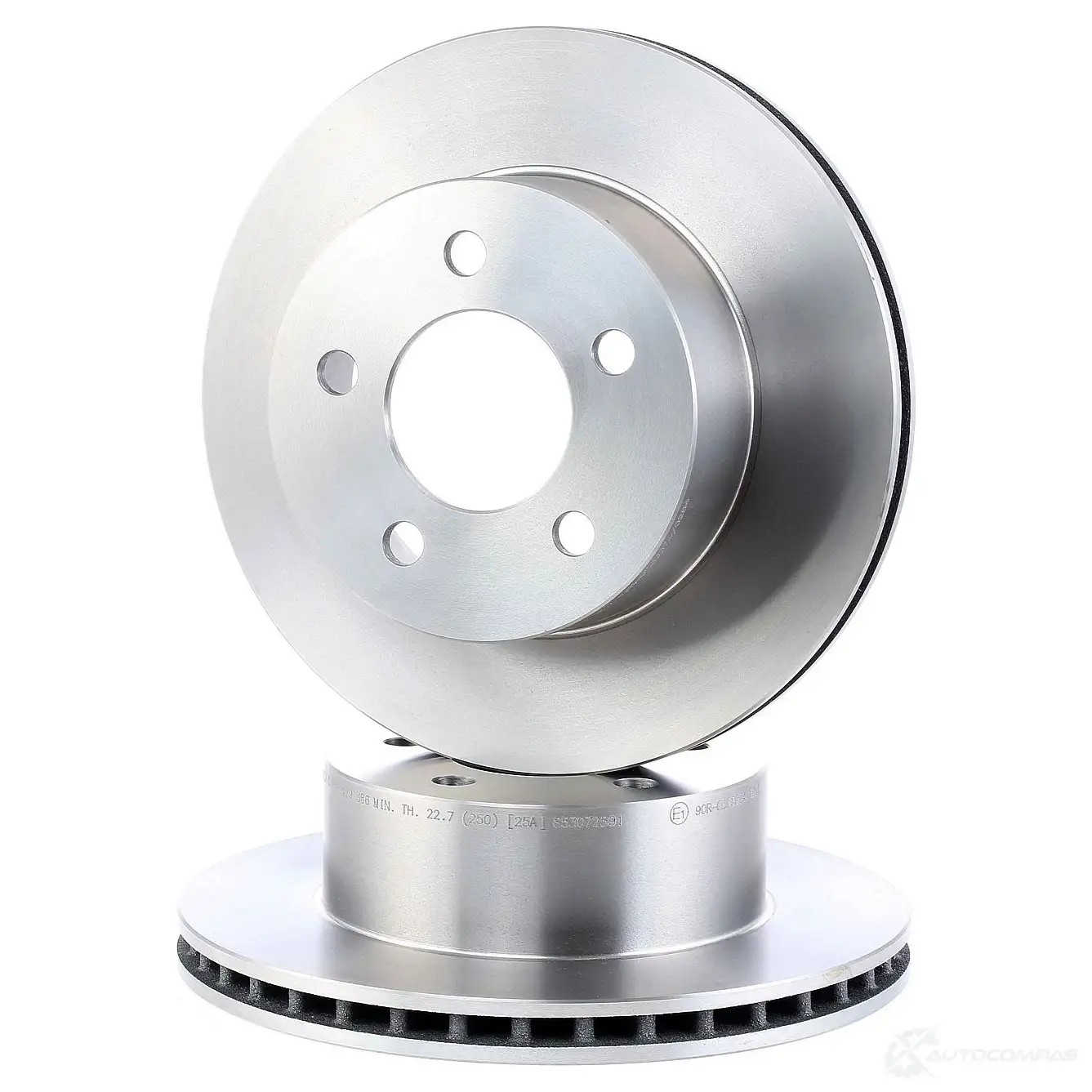 Тормозной диск BOSCH 339634 BD1336 E1 90 R - 02C0074/0284 0986479386