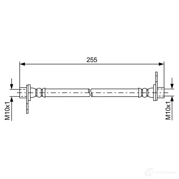 Тормозной шланг BOSCH BH14 70 354679 TE3LXK 1987481586