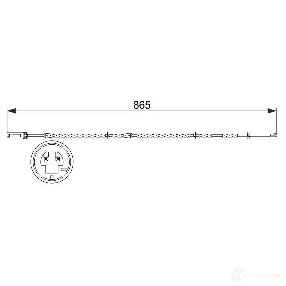 Датчик износа тормозных колодок BOSCH AP 847 351517 1987473519 L370I8