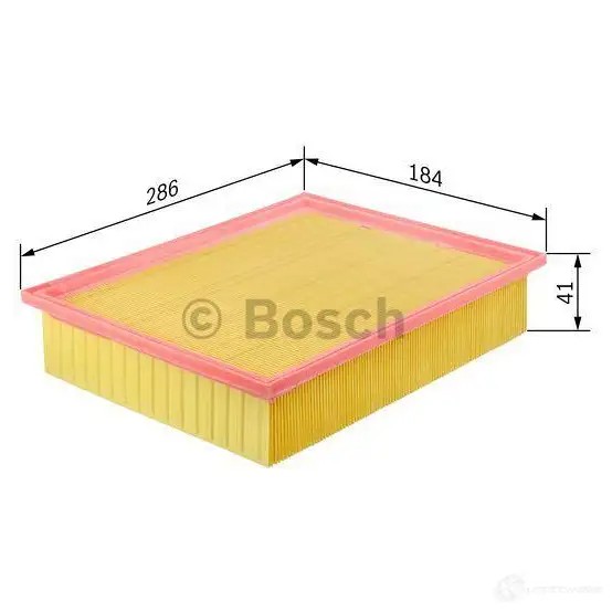 Воздушный фильтр BOSCH 9JC512 348909 1457429896 S 9896