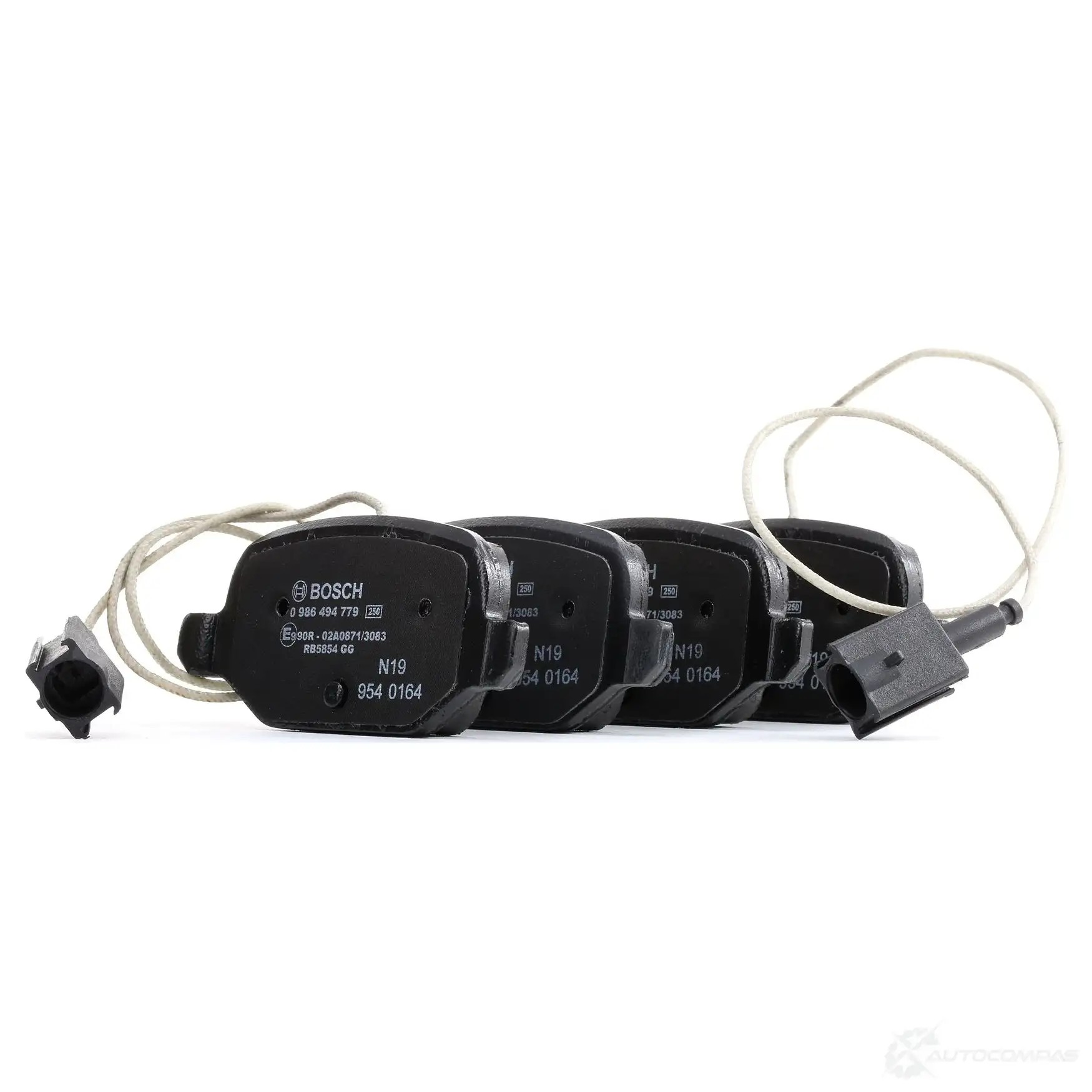 Тормозные колодки, комплект BOSCH 25347 1193484096 BP1953 0986494779