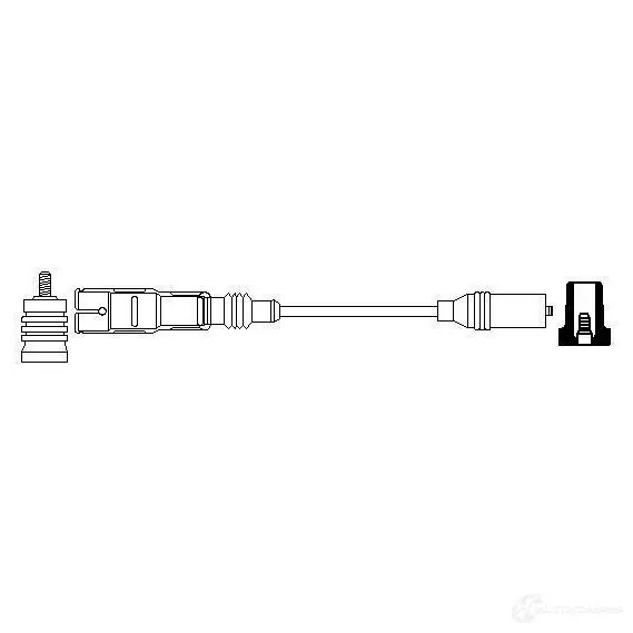 Высоковольтный провод зажигания BOSCH 324943 1YYEY 71 VB 0356912882