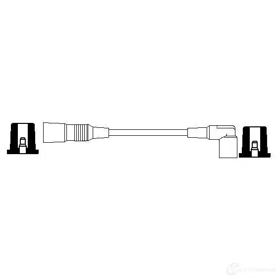 Высоковольтный провод зажигания BOSCH 74 UM 0356904065 324877 CMXJMQ