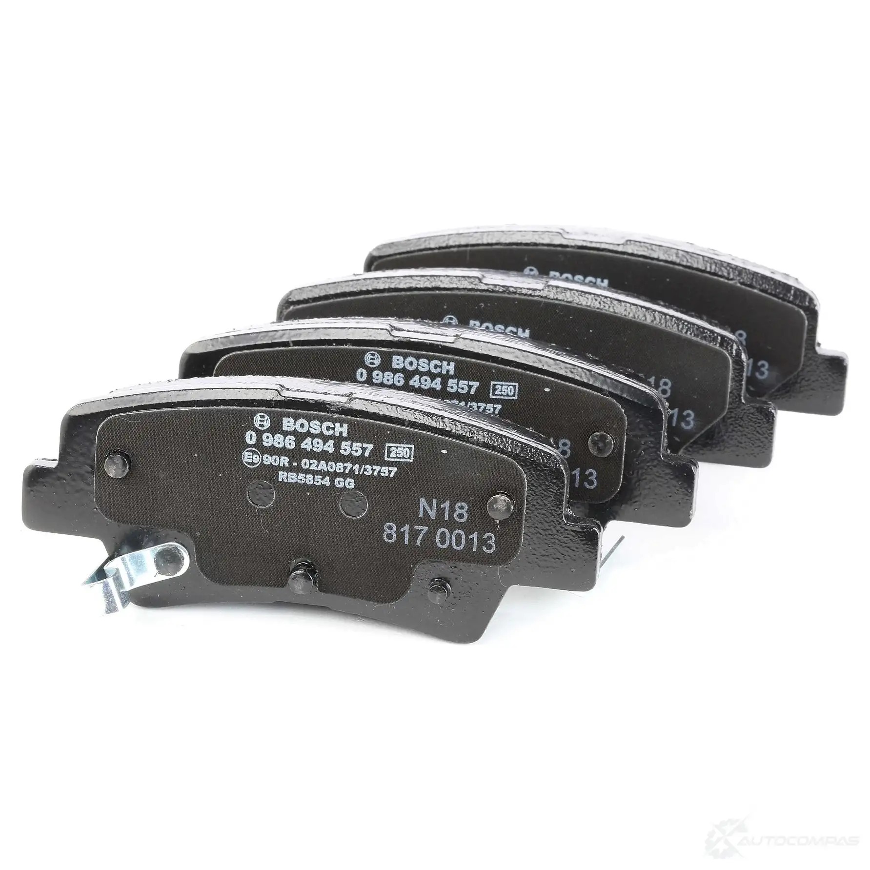 Тормозные колодки, комплект BOSCH 0986494557 BP1478 25337 342521
