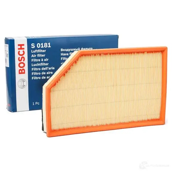 Воздушный фильтр BOSCH f026400181 S 0181 370037 6MWW6R