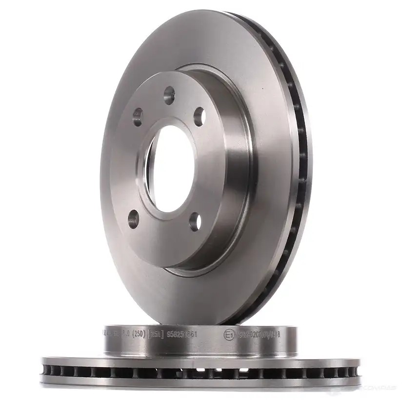 Тормозной диск BOSCH 338974 BD428 0986478502 E1 90 R - 02C0074/0418