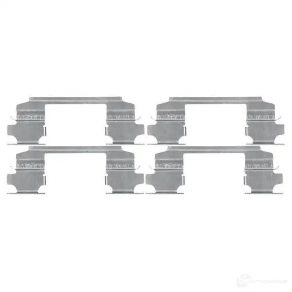 Ремкомплект колодок BOSCH 351873 1987474436 UKA3B A P491