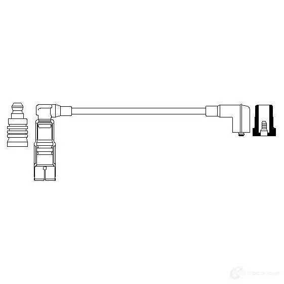 Высоковольтный провод зажигания BOSCH Y6PJ2 0356912868 EE 868 324935