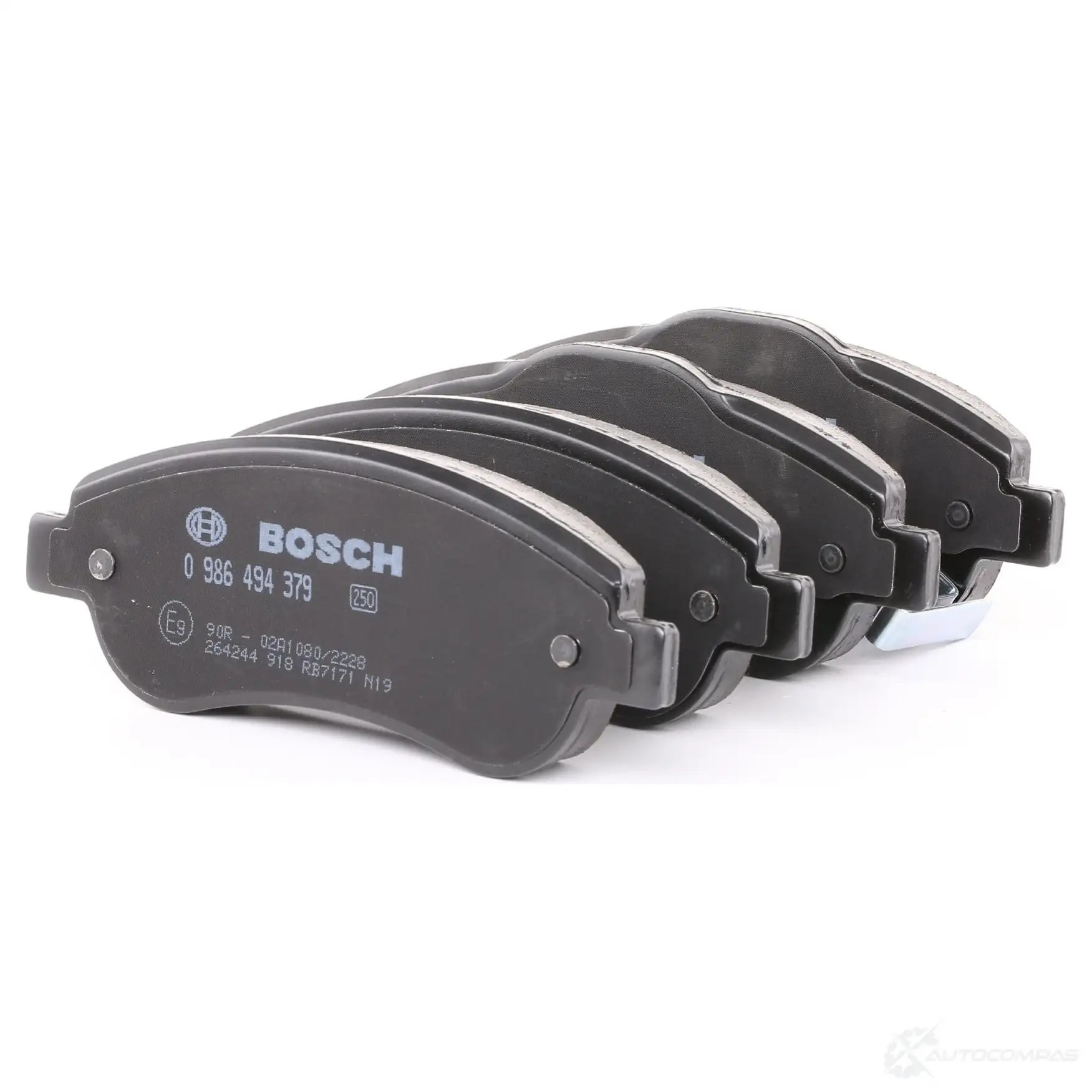 Тормозные колодки, комплект BOSCH 24638 BP1287 342364 0986494379