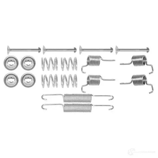 Ремкомплект колодок ручника BOSCH AS27 6 MOTL35B 352523 1987475327