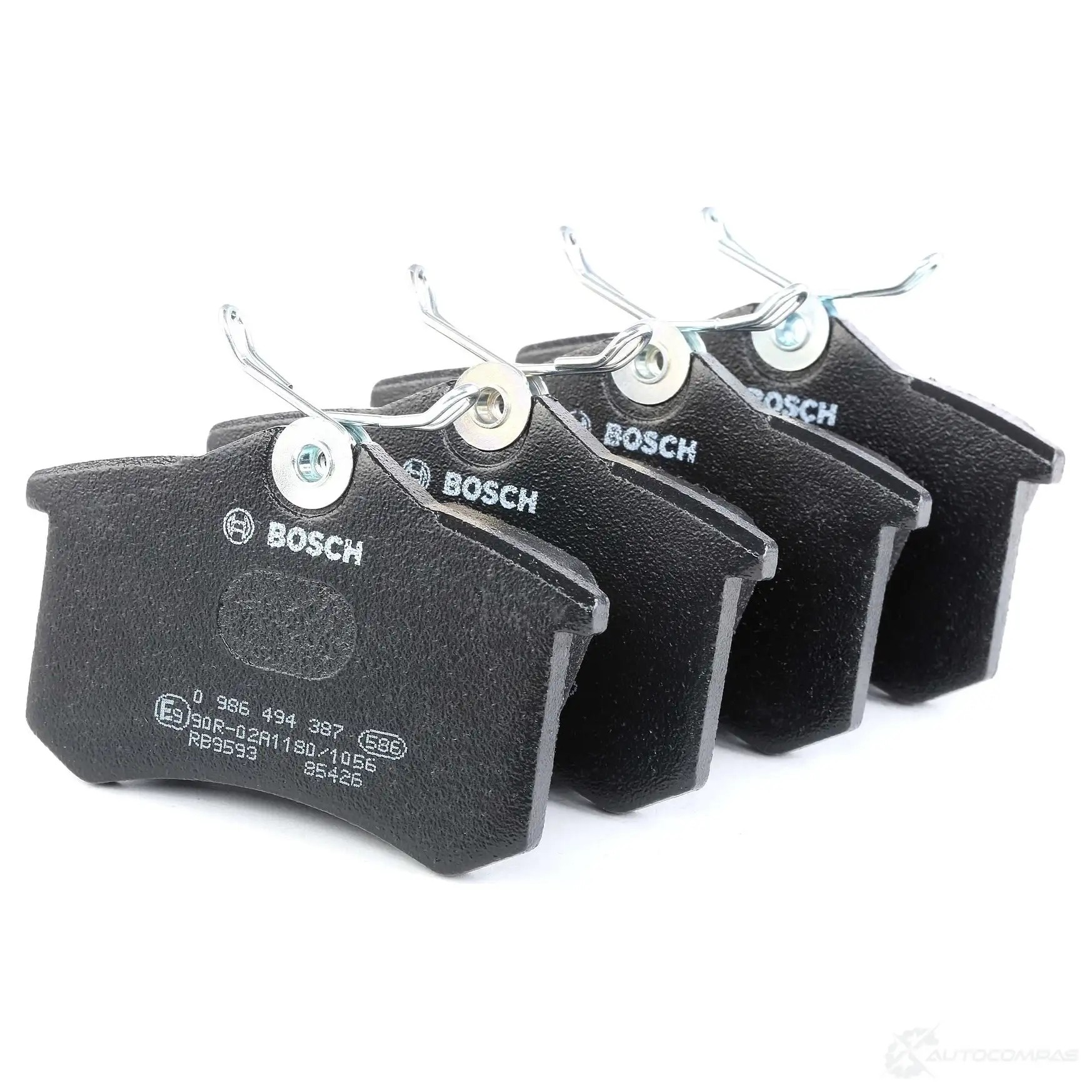 Тормозные колодки, комплект BOSCH 342371 20961 0986494387 BP1295