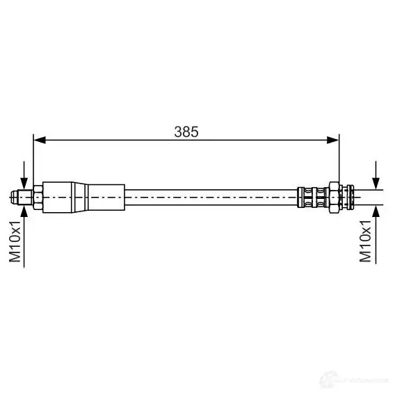 Тормозной шланг BOSCH BH1 56 352906 57C2US 1987476461