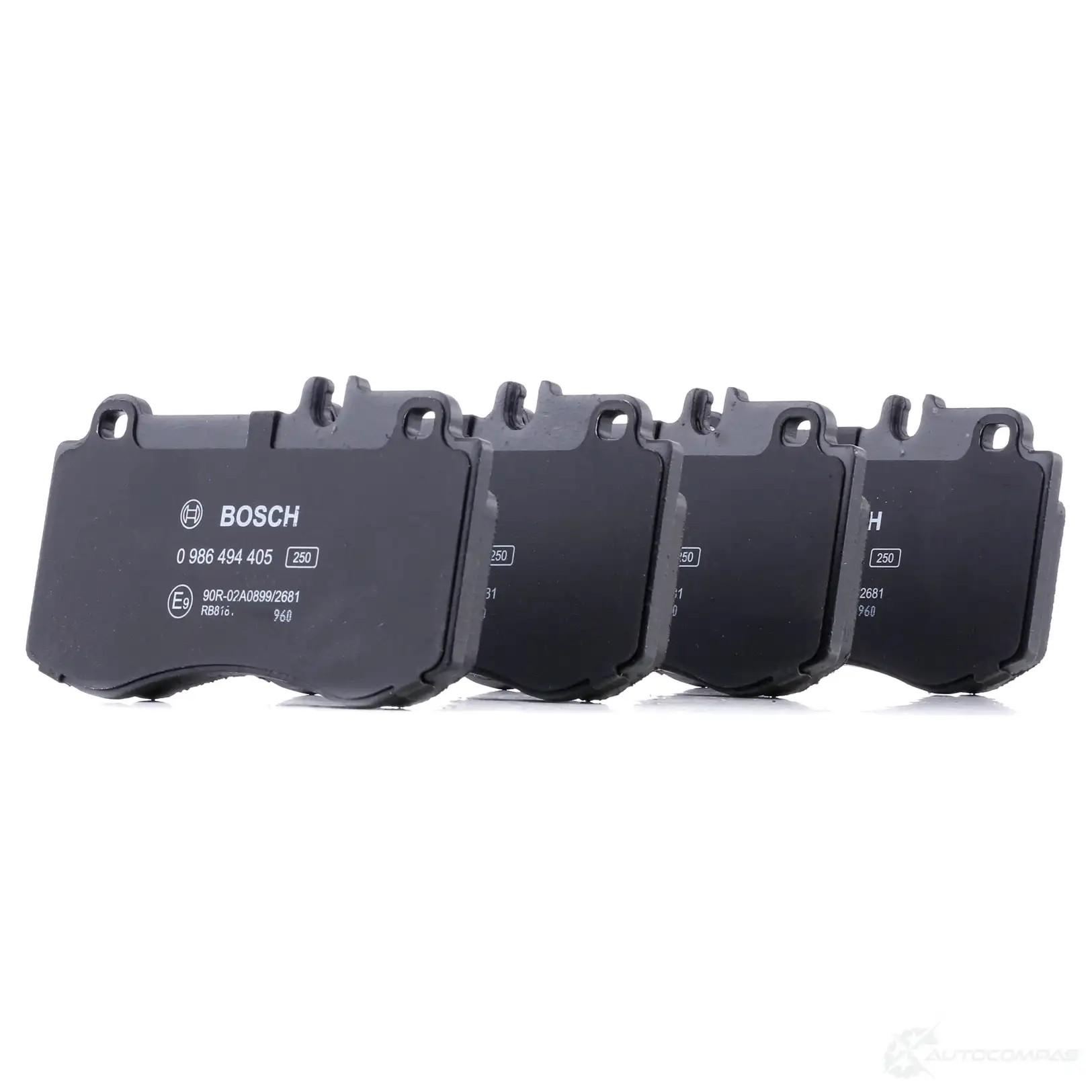 Тормозные колодки, комплект BOSCH 8535-D1420 342389 24976 0986494405