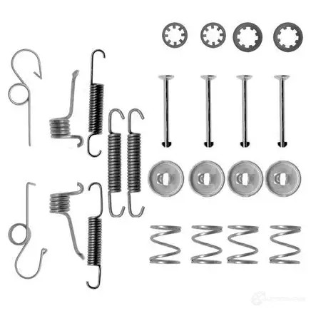 Ремкомплект тормозных накладок BOSCH D0BWI AS0 22 1987475031 352283