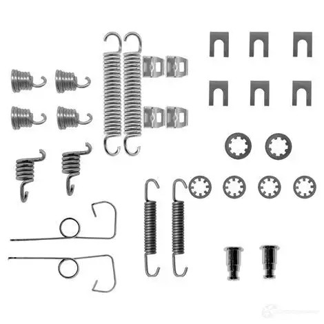 Ремкомплект тормозных накладок BOSCH A S057 K0Q5R 1987475086 352315