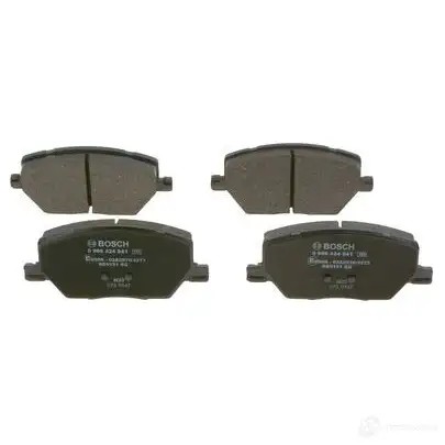 Тормозные колодки, комплект BOSCH 1437243500 0986424841 ME4E B