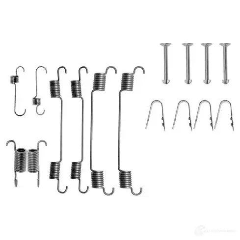 Ремкомплект тормозных накладок BOSCH 352350 AS0 97 3JMT8F 1987475130