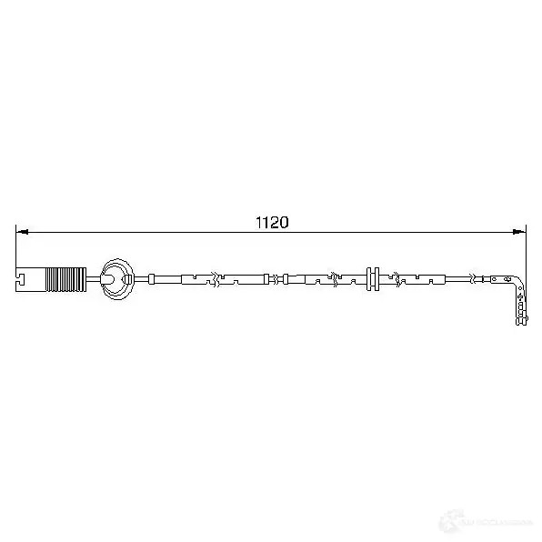 Датчик износа тормозных колодок BOSCH AP247 352269 9 99 1987474999