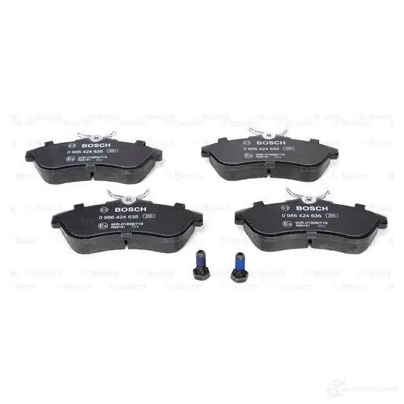 Тормозные колодки, комплект BOSCH 0986424635 336327 23 409 BP354
