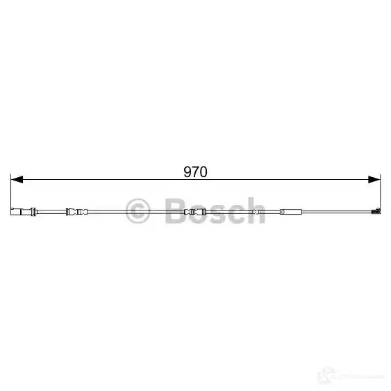 Датчик износа тормозных колодок BOSCH 351567 S03DA AP103 7 1987473570