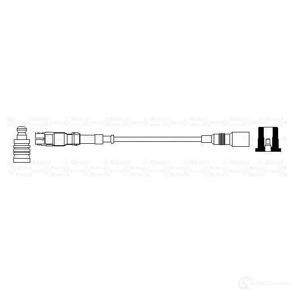 Высоковольтный провод зажигания BOSCH 65 VF 0986357721 HBCSB 335958