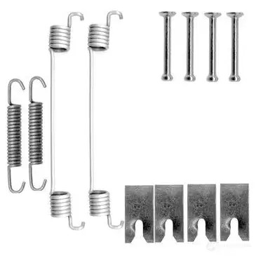 Ремкомплект тормозных накладок BOSCH XE9L3 AS24 9 1987475300 352497