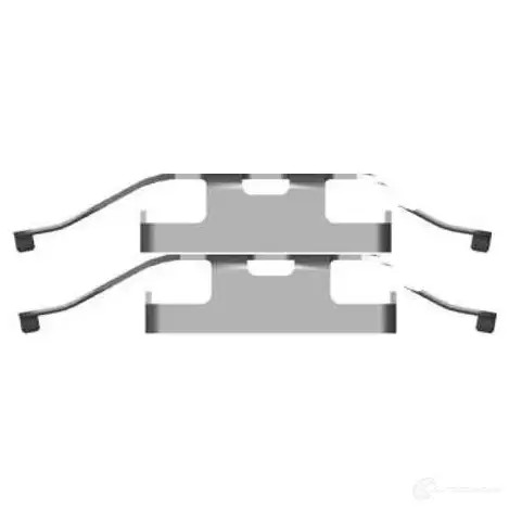 Ремкомплект колодок BOSCH NZBDC AP 489 1987474434 351871
