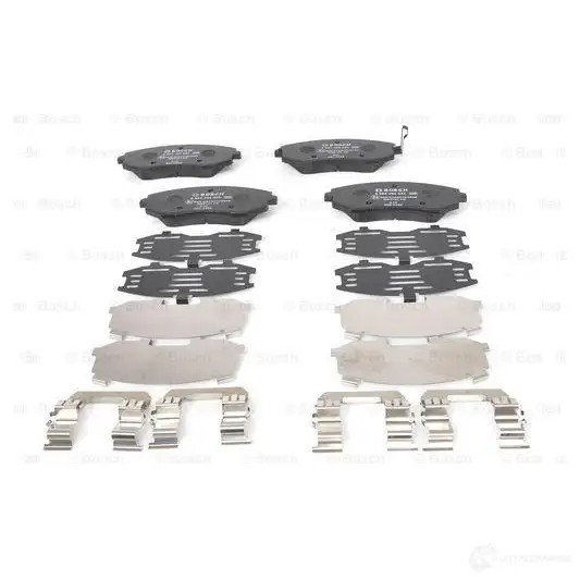 Тормозные колодки, комплект BOSCH 7767D889; 7830D929 23865 1193483805 0986494653