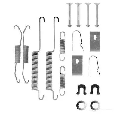 Ремкомплект тормозных накладок BOSCH 352441 1987475243 A S192 6W4BQ